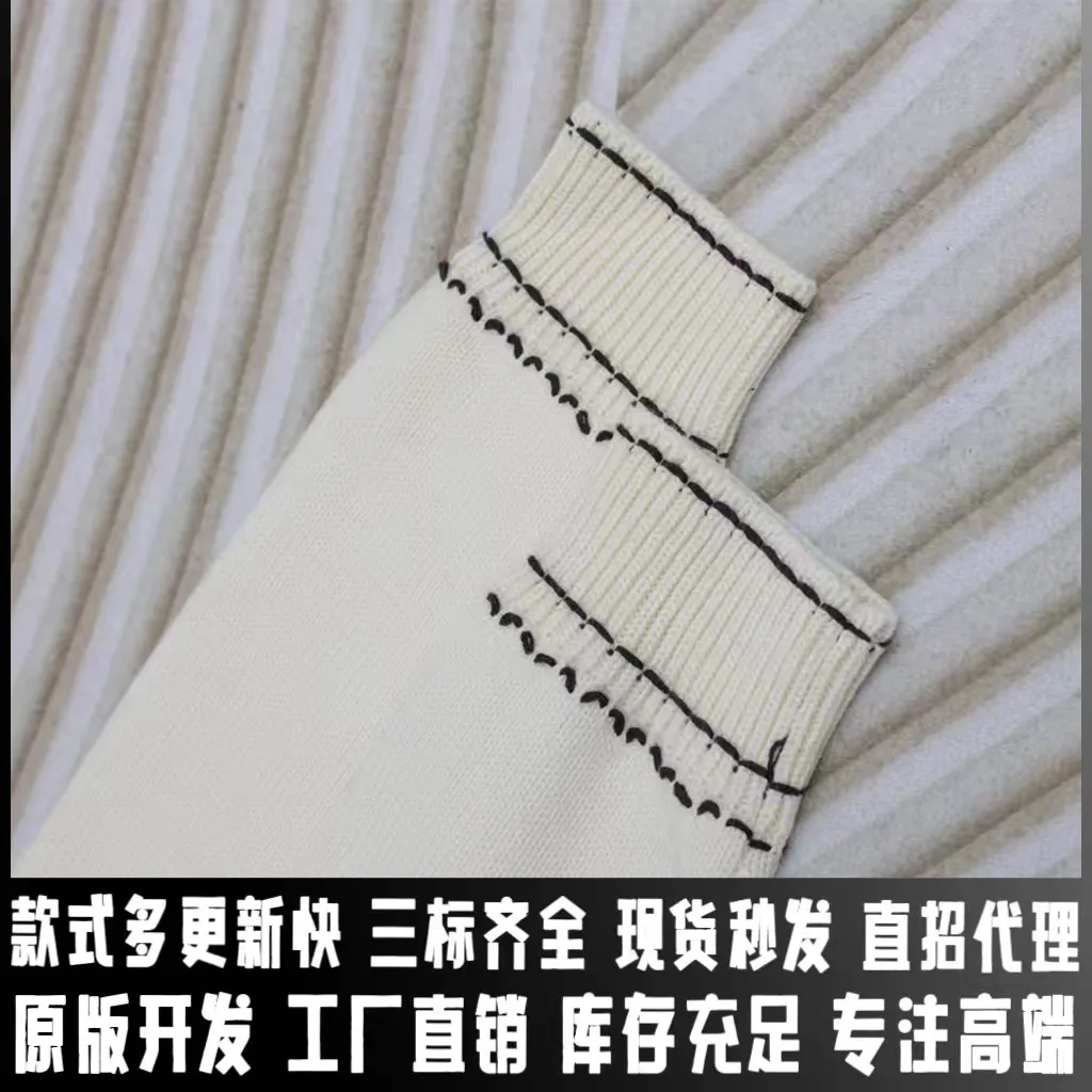 남성용 캐주얼 모직 셔츠 오토바이 라이더 조끼, 포켓 자수 가디건, 3 단추 동키, 24SS 공동 디자인