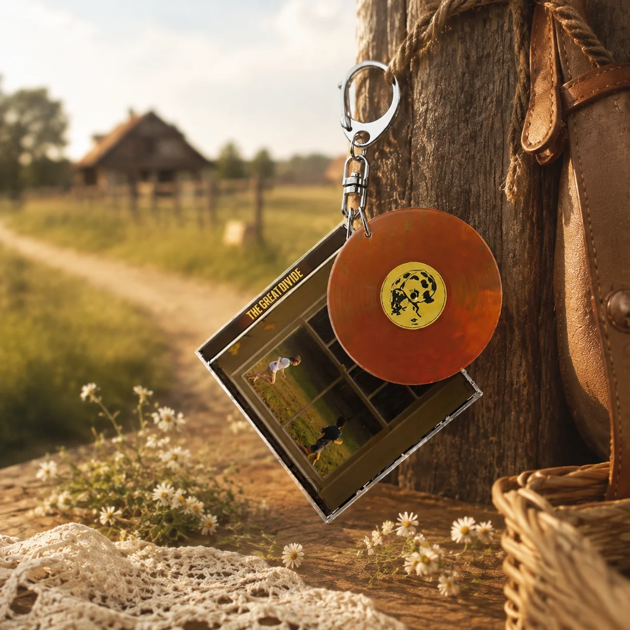 Noah Kahan Music-Inspired Durable Keychain Accessory