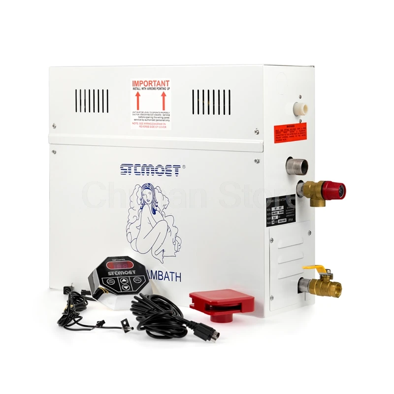 4.5/6/7/8/9KW Sauna Spa Steam Generator For Home Steam Shower with Digital Controller Sauna Room SPA Steam Bath Machine 2