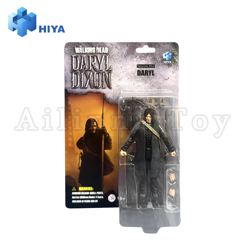 Hiya Toys Daryl Dixon HIYA 1/18 4inch Action Figure Exquisite Mini