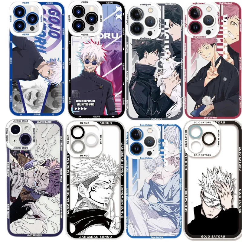 2023 Soft TPU Anime Jujutsu Phone Case Silicone Cover For Infinix Note 30i  30 Pro 4G 30 VIP Spark 10C 10 GO 2023 Smart 7 HD