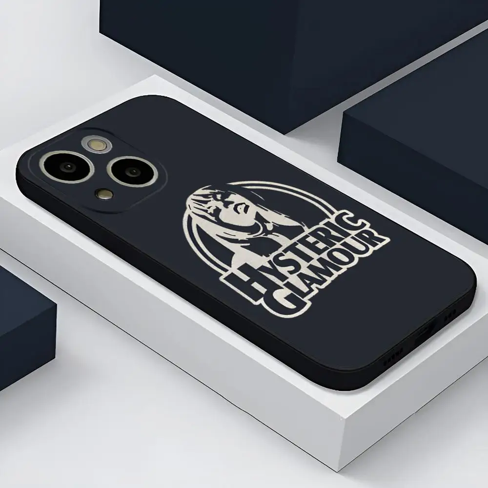 Hysteric Glamour Phone Case For 15 Pro Max Iphone 14 16 Pro 12 13