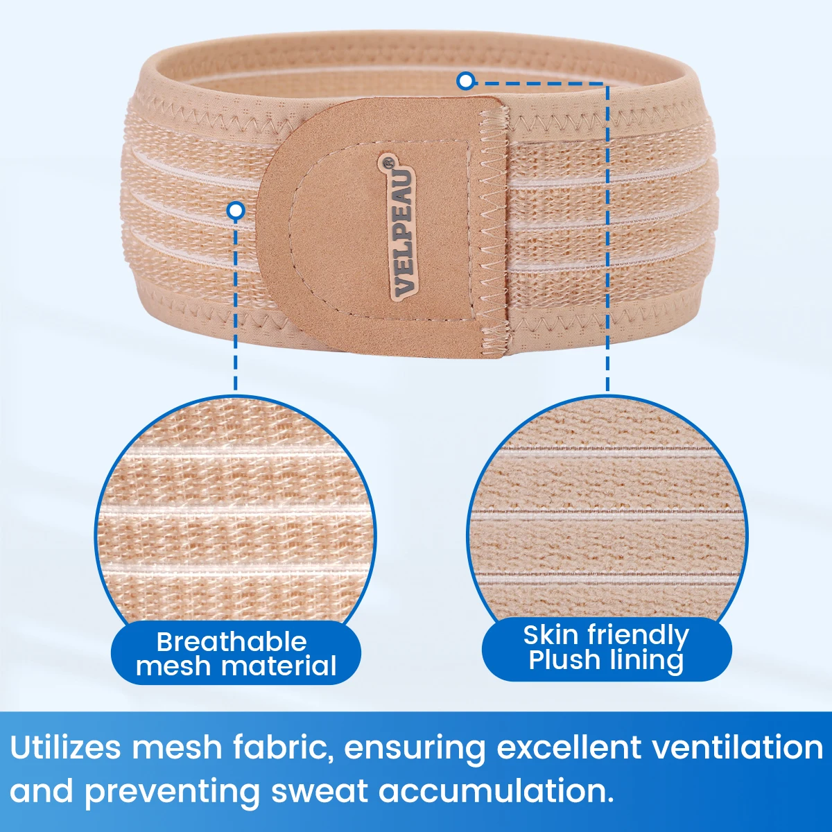 Baby Umbilical Hernia Belt VELPEAU Umbilical Hernia Belt Baby Newborn Belly Button Navel Band with 3 Compression Pads Abdominal Binder Support for Infant