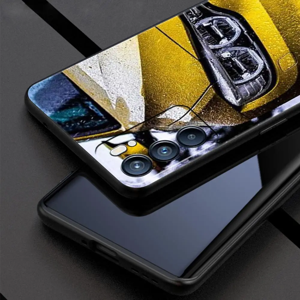 Luxury Sport Car Design Soft Phone Case for Oppo - Sleek and Stylish Protection