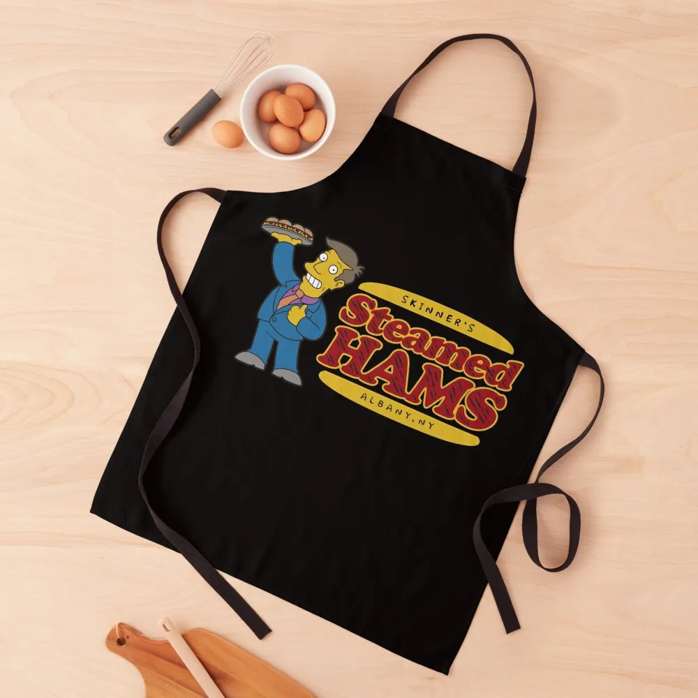 

Skinner's Steamed Hams Apron Chef Uniform Woman Kitchen Supplies Idea Goods Apron