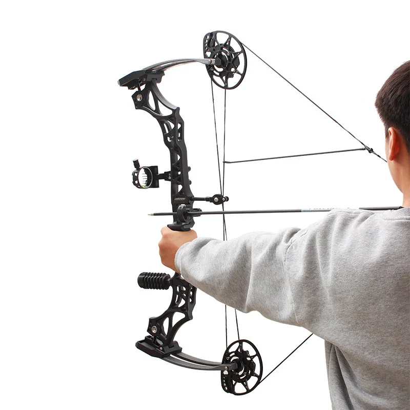 30-70lbs 80% Let Off JUNXING M128 Right Hand Archery Compound Bow