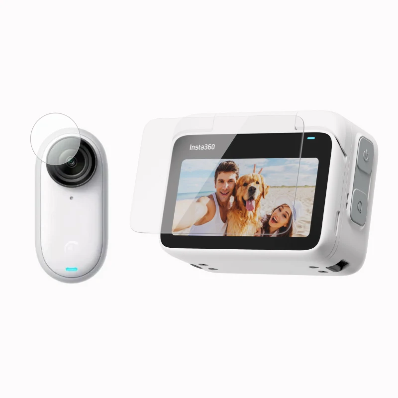 

Hard Tempered Glass Screen Protector Cover For Insta360 GO 3 Action Camera Lens LCD Display Screen Film GO3 Case Accessories