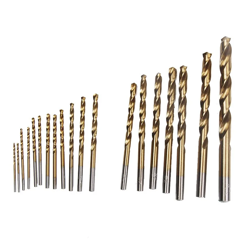 Makita D-67527 HSS TIN Metal Drill Bit Set 19 Piece Straight
