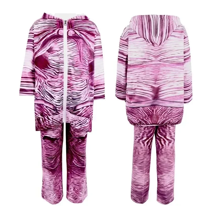 Kinderen Volwassen Feest Carnaval Anime Pak Cos Jongens Meisjes Kannibaal BlOnesie Halloween Horror Cosplay Kostuum Panty