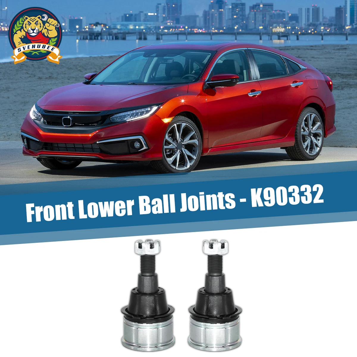 

Svenubee 2 шт. Передняя Нижняя подвеска комплект шариковых шарниров для Honda Civic Coupe Sedan Acura EL 2001 2002 2003 2004 2005