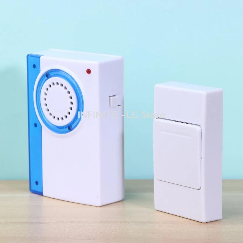 원격 제어 도어벨 접착식 장거리 고음질 호출기 노인 및 어린이용 스마트 도어벨