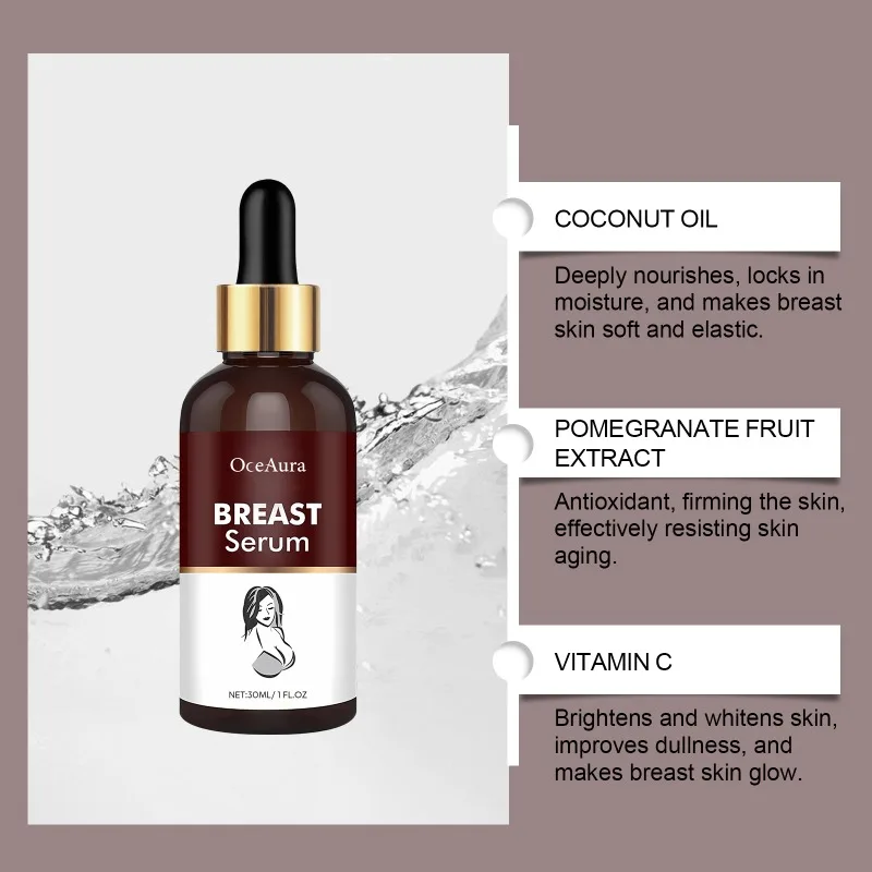 Natural Breast Serum for Women Improve Female Hormone Breasts Lift Firming Fast Growth Shaping Bust Enhancement Essential Oil 2