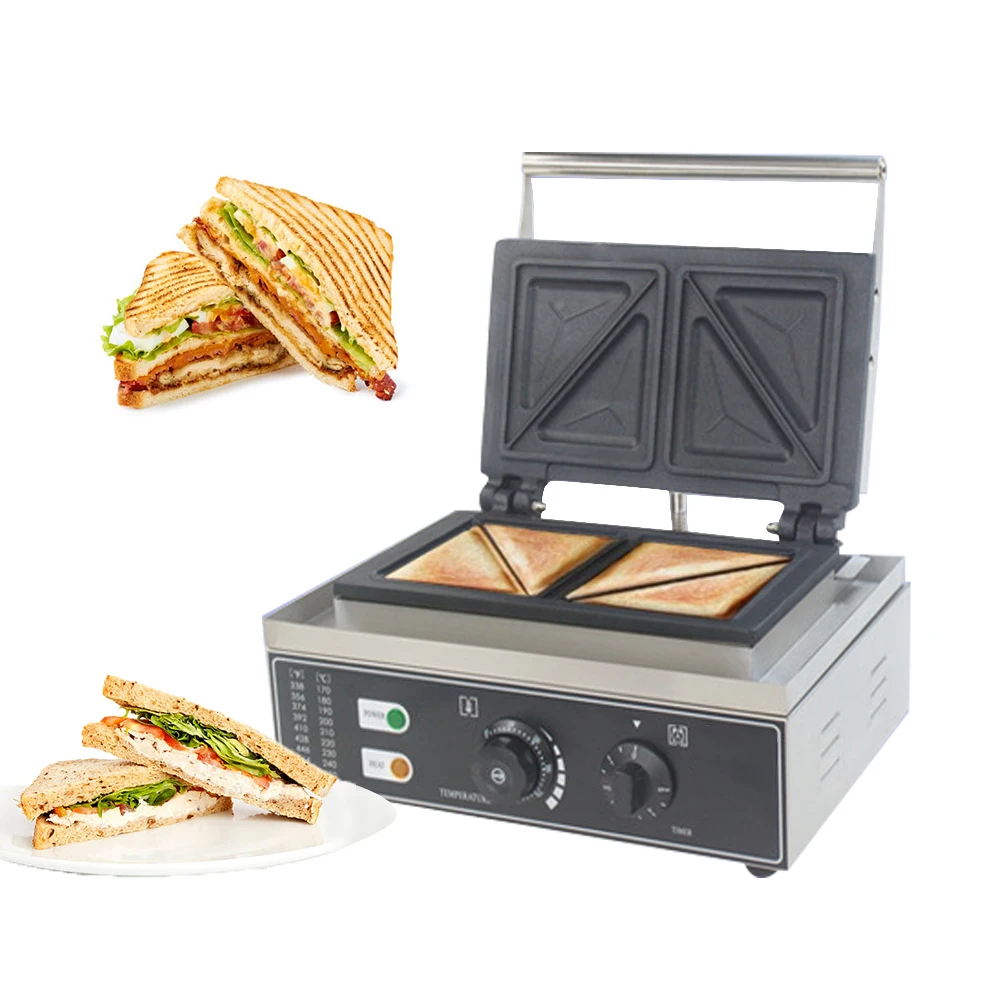 110V 220V Commercial Good Sandwich Maker Commercial Waffle Maker Delicious Sandwich With Fillings At Will