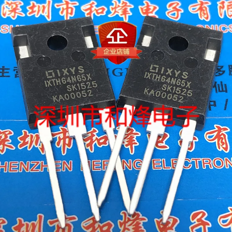 

5PCS-10PCS IXTH64N65X TO-247 650V 64A NEW AND ORIGINAL ON STOCK