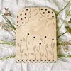 Wooden Flower Stand Spring Outdoor Exploration Of Nature Game Baby Parent-Child Interactive Toys Easy Install (Round) 4