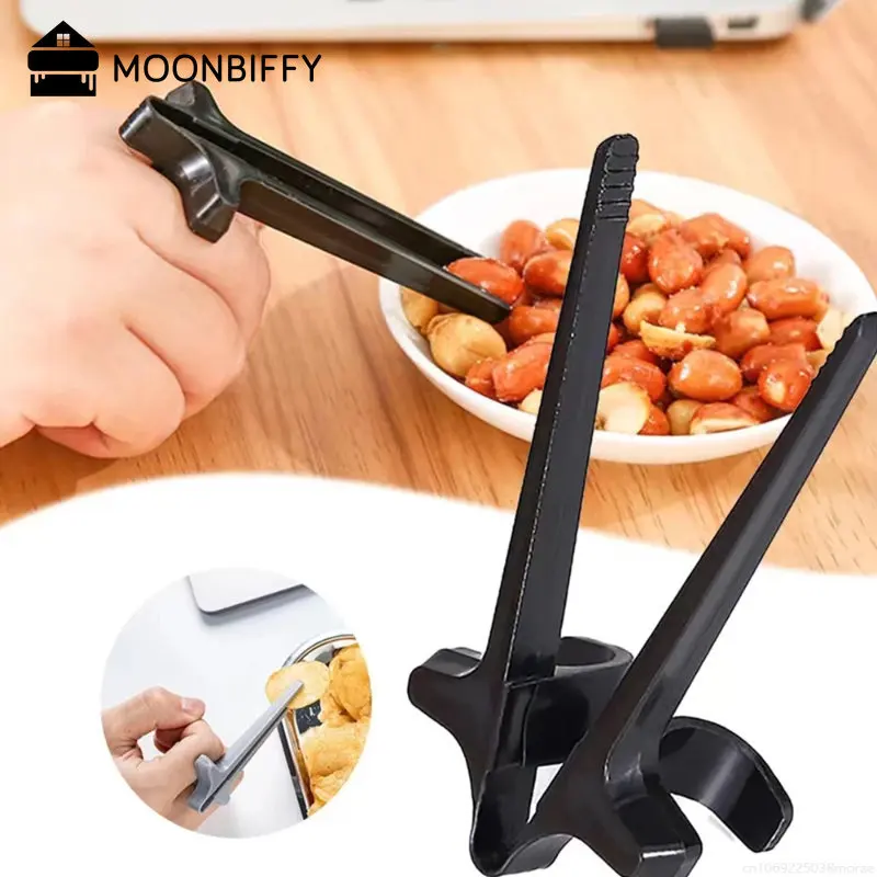 

Creative Finger Chopsticks Portable Potato Chip Snack Clip Easy To Operate Tongs Salad Food Not Dirty Hand Lazy Chopstick Tool