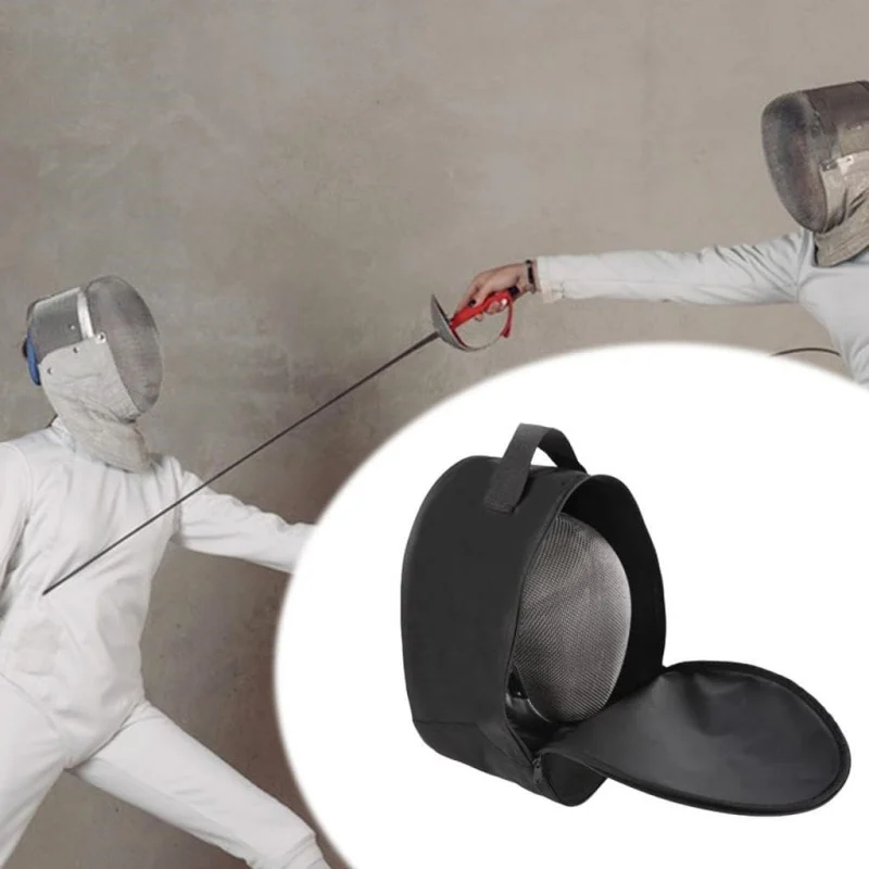 Fencing Gears Mask Carry Protection Case Helmet Protective Padded Bib Daily Practice Competition