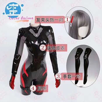 Costume Cosplay Blue Archive Tsukatsuki Rio, Uniforme per Halloween, Carnevale, Feste, Natale, Abbigliamento per Giochi di Ruolo