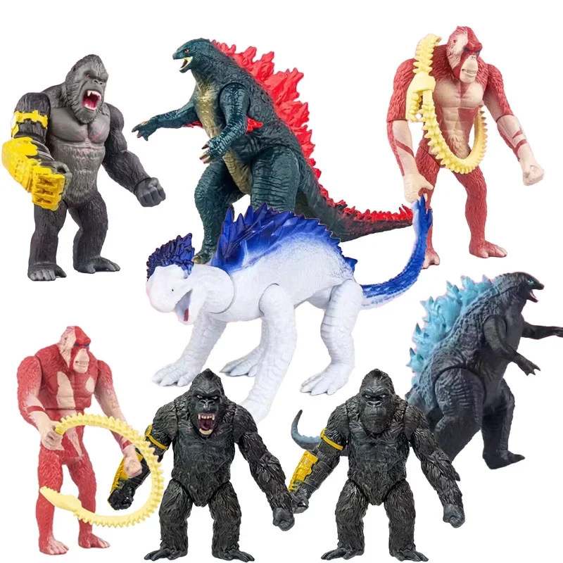 ゴジラ vs コング 首振りフィギュア 2体セット Amazon.co.jp