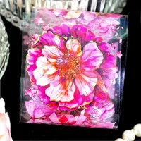1Roll 2M Adhesives large Flower handbook PET Decoration Material loop sticker Scrapbook cut 60mm*2m Tape Flower confession 1