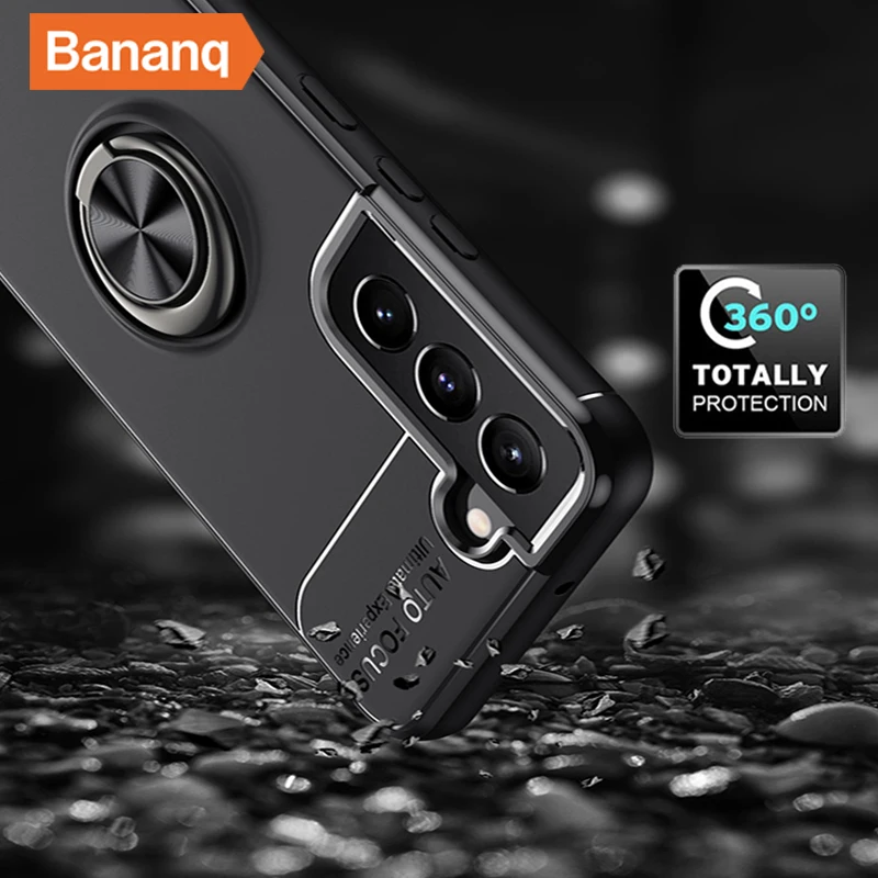 

Bananq Ring Stand Case For Samsung S10E S10 S9 S8 Plus S7 Edge Note 8 9 Cover For Galaxy A6 Plus A7 A8S A9S A9 Star J3 J5 J7 Pro