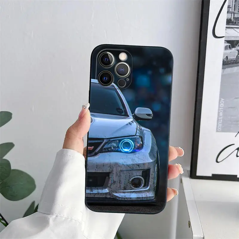 Sleek Men's SUV Sports Car Phone Case - Premium Soft Cover