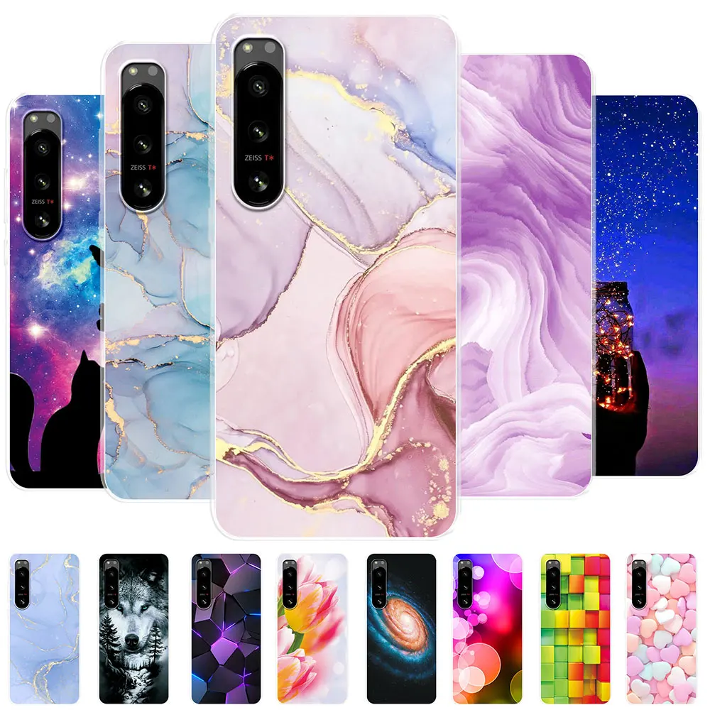 Per Sony Xperia 5 Iv Custodia Per Sony Xperia 10 Iv Custodia Protettiva In Tpu Trasparente In Silicone Morbido Per Sony Xperia 5 Iv Paraurti