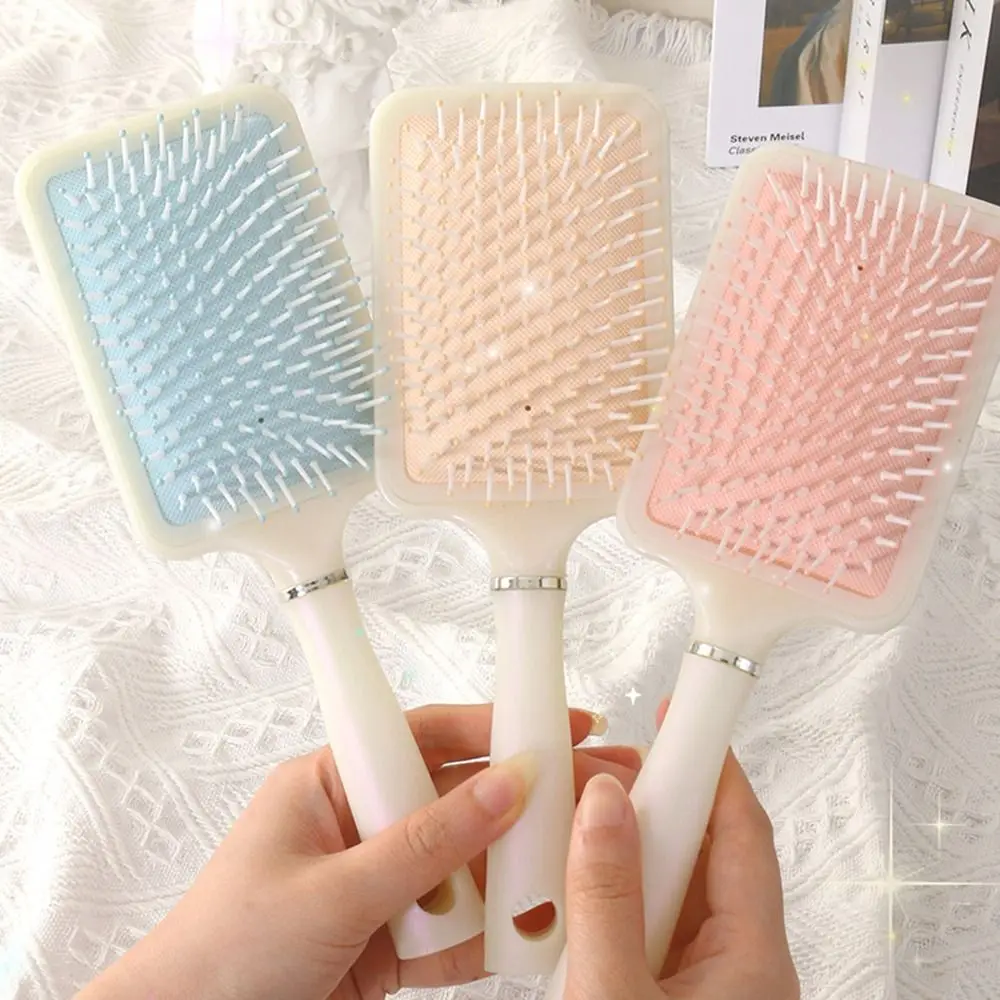 

Anti Static Air Cushion Comb Detangling Fluffy Hair Wide Teeth Hairbrush Salon Anti-Clutter Scalp Massage Combs