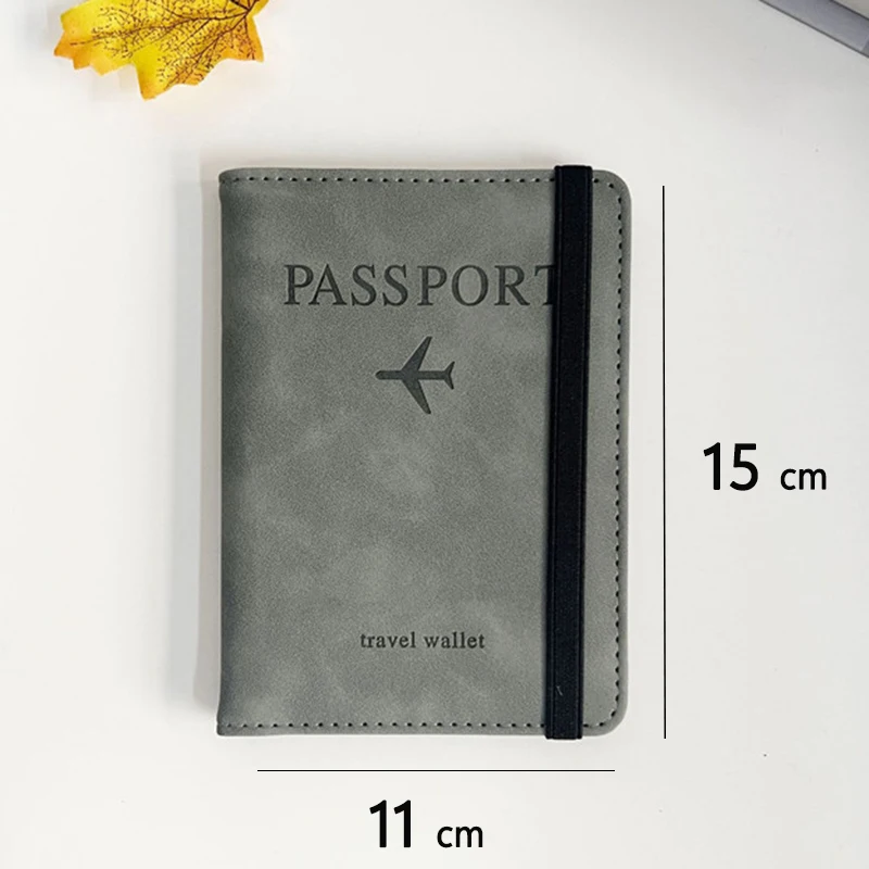 RFID Blocker Passport Holder & Travel Wallet – Slim, Multi-Function Card Holder