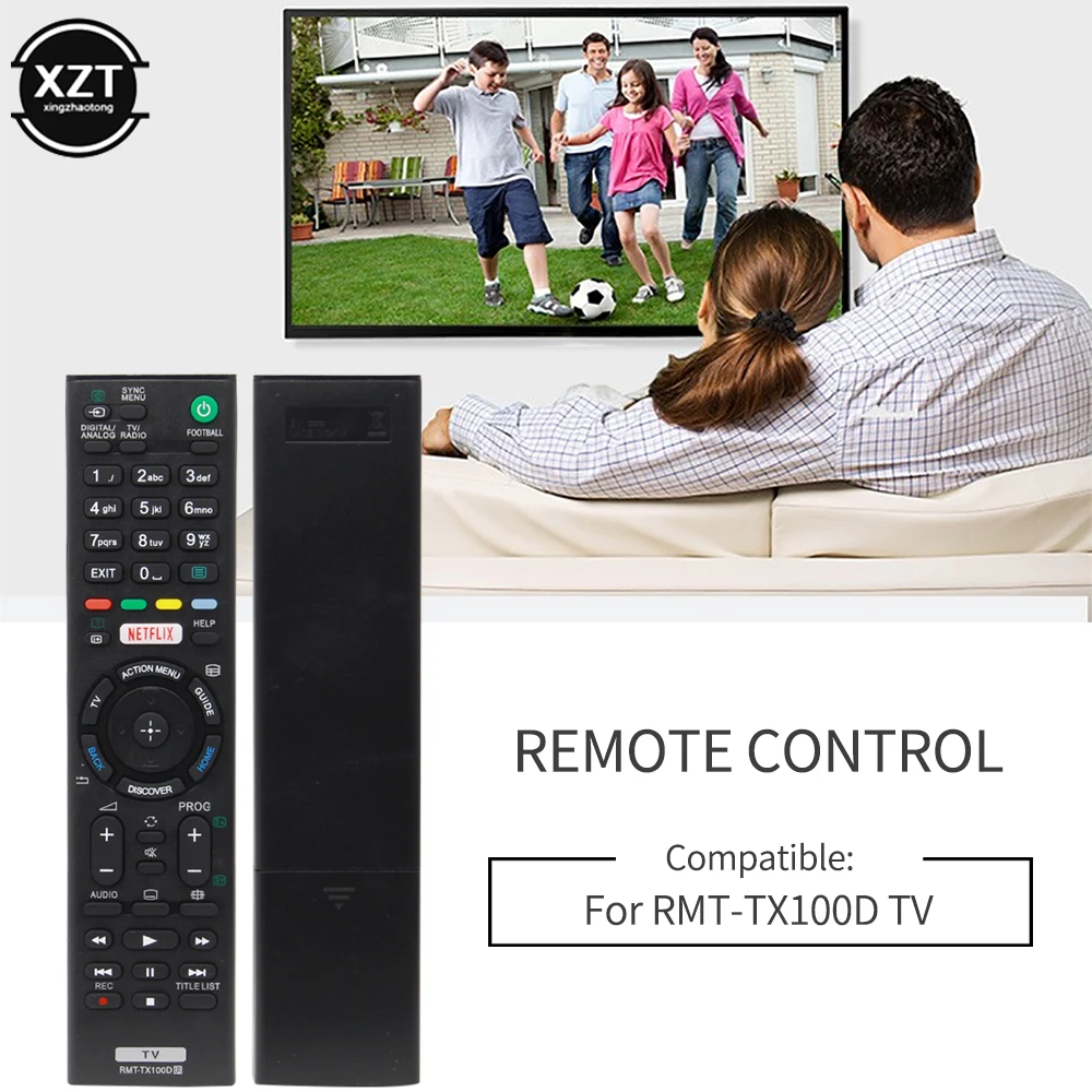 Telecomando Tv Rmt-Tx100D Per Telecomando Tv Sony Rmt-Tx100A Rmt-Tx102D 43 X8309C