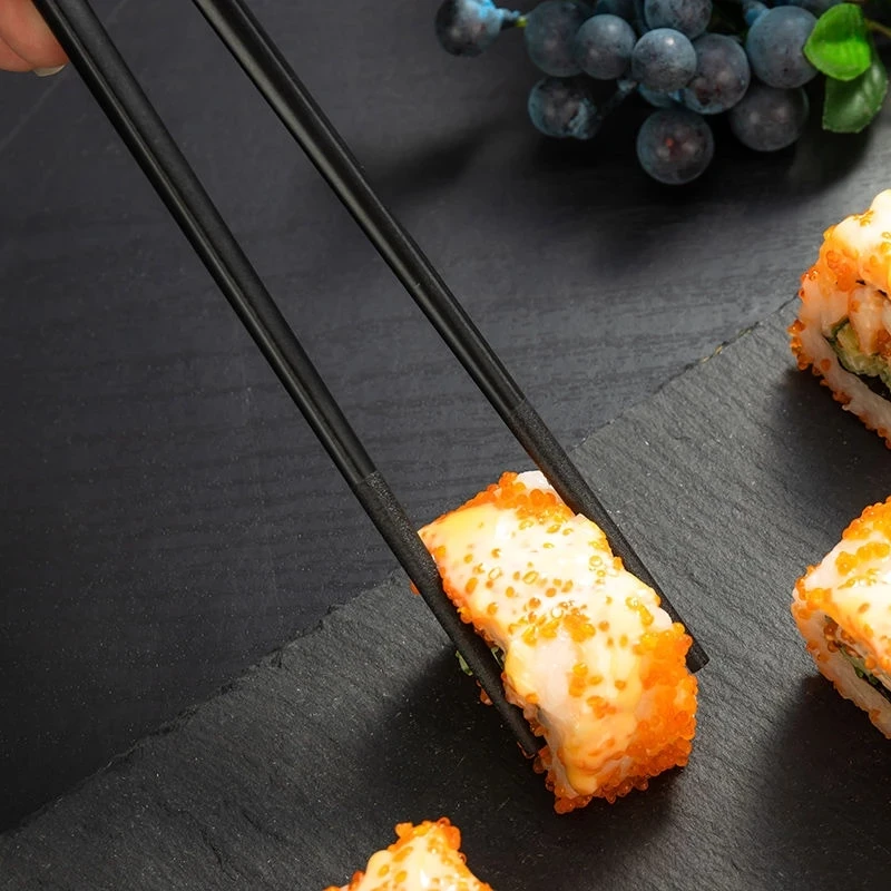 thumbnail image 2 of Locaupin 5 Pairs Reusable Chopsticks Dishwasher Safe,Fiberglass... 2 of 13
