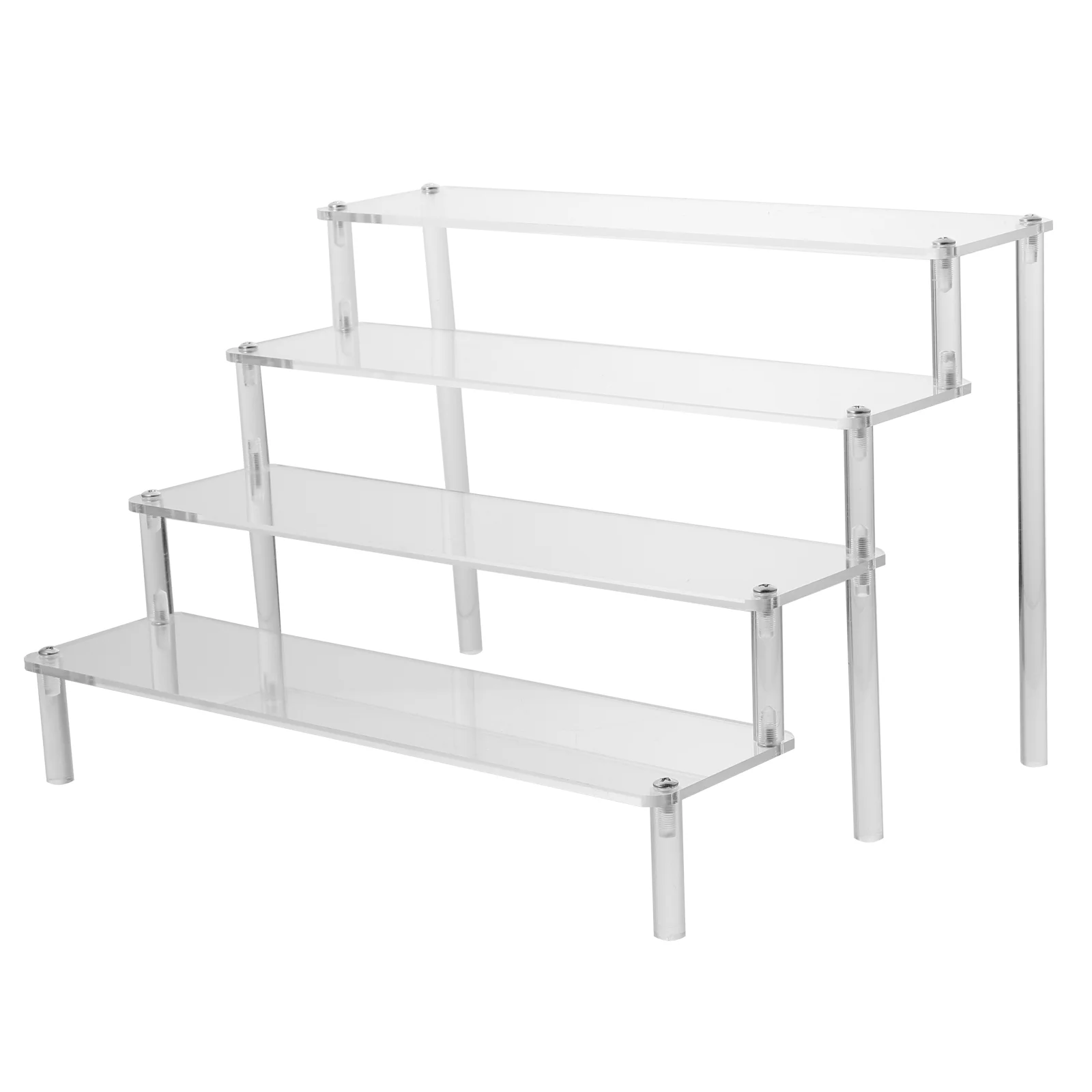 

Подставка для выставки акриловых фигурок, прозрачные полки, полка для нанесения макияжа для магазина