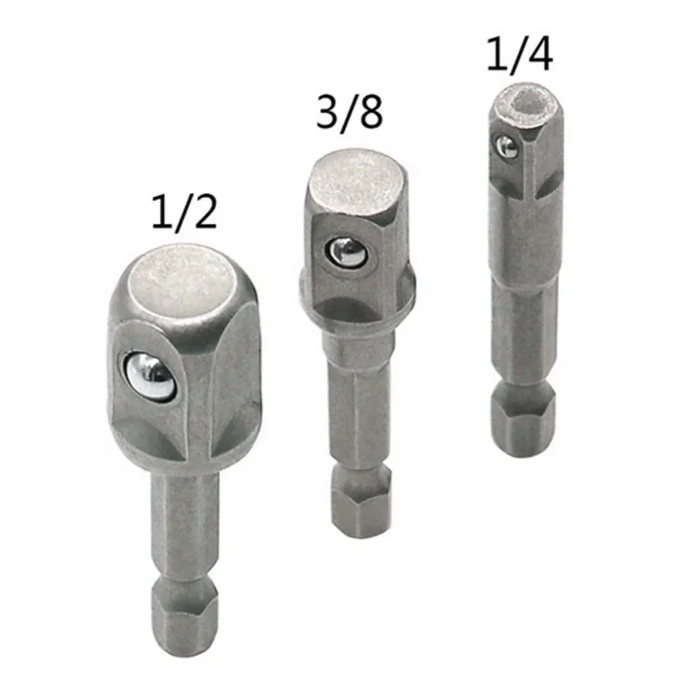 Drill Socket Adapter Impact Drill Extension Drill Bits Bar Socket Adapter