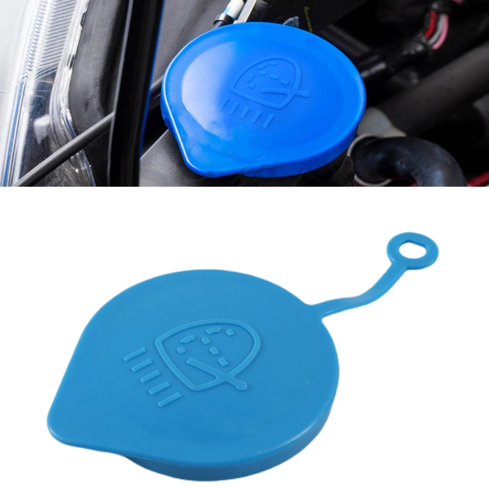Tapa de botella para lavaparabrisas, cubierta para Honda Civic Accord CITY CR-V CRX FIT 1993-2013