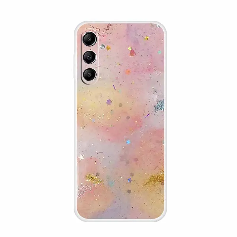 Marble Design Soft Silicone TPU Phone Case - Cartoon Print Cover