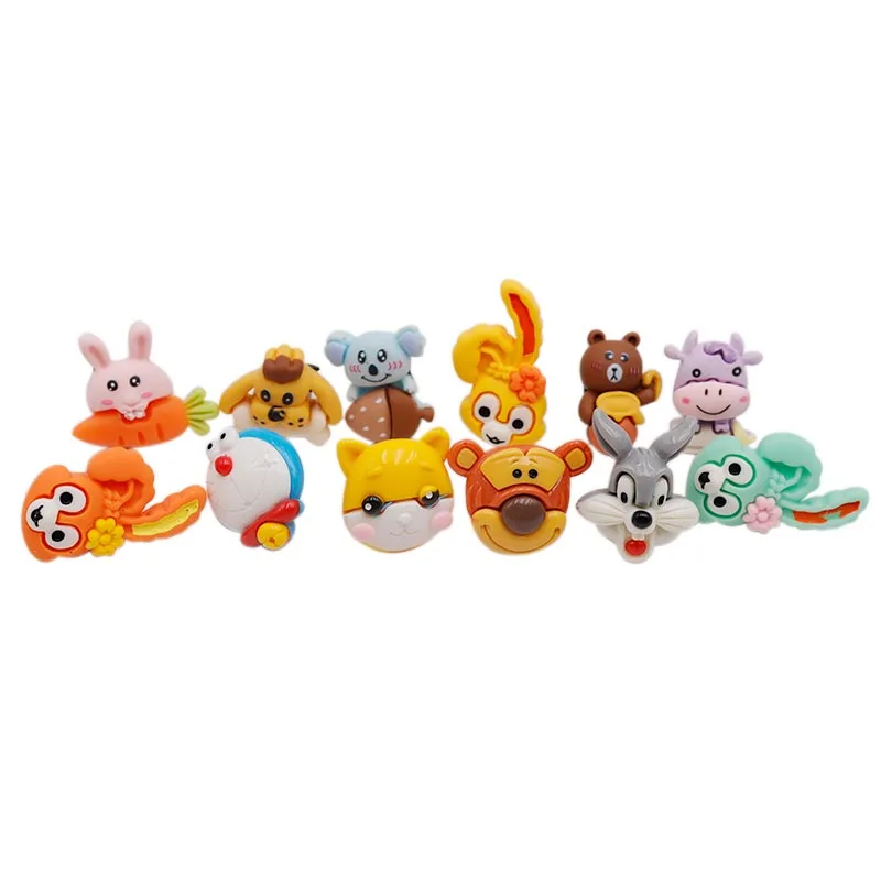 Coolstring Cartoon Avatar Shape Forming Rope Silicone Flowers Female Cordon Decoration Good Item Shoelace Accessories Wholesale