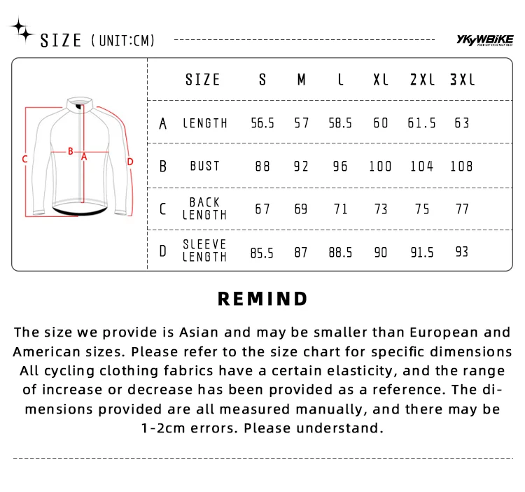 YKYWBIKE Wasserdichte Fahrradjacke 55 % Rabatt Herren Regenfester MTB-Fahrrad-Windmantel Rennradjacke Ropa Ciclismo Fahrradbekleidung – Detail 1