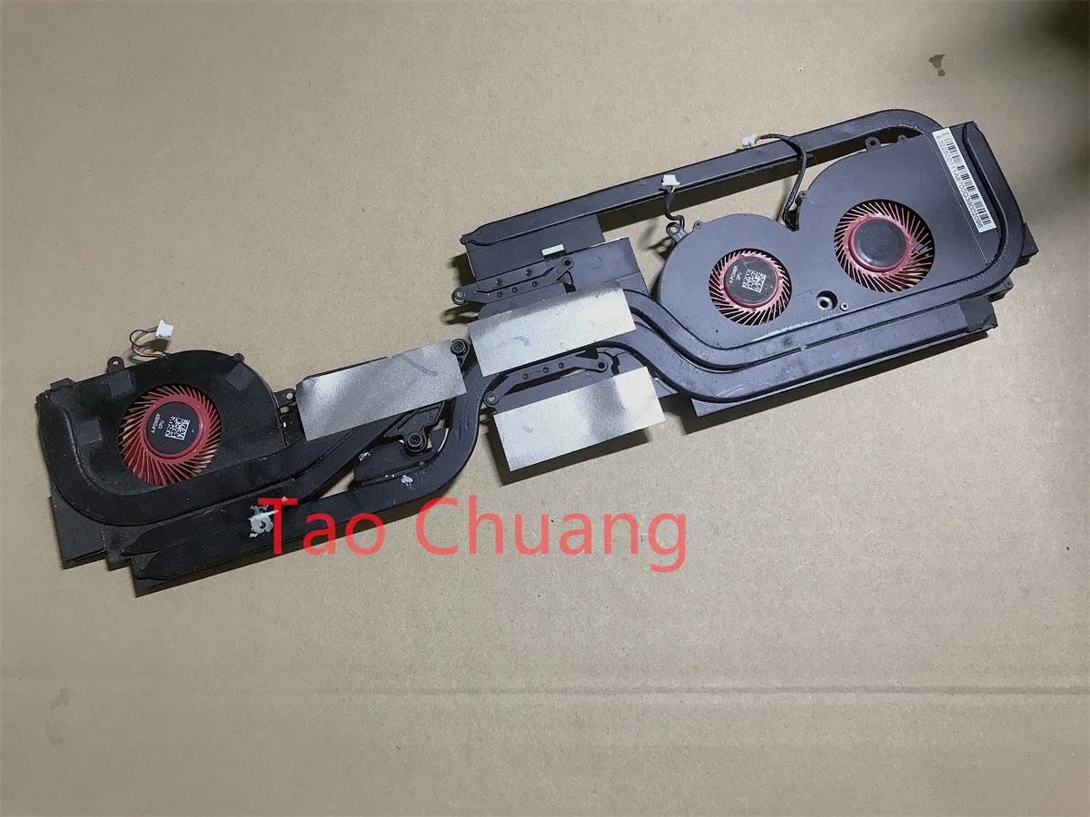 

Для MSI GS63 GS63VR, Радиатор вентилятора, охлаждающая медная трубка, MS-16K2 E322500111A8700, BS5005HS-U2L1 U2F1