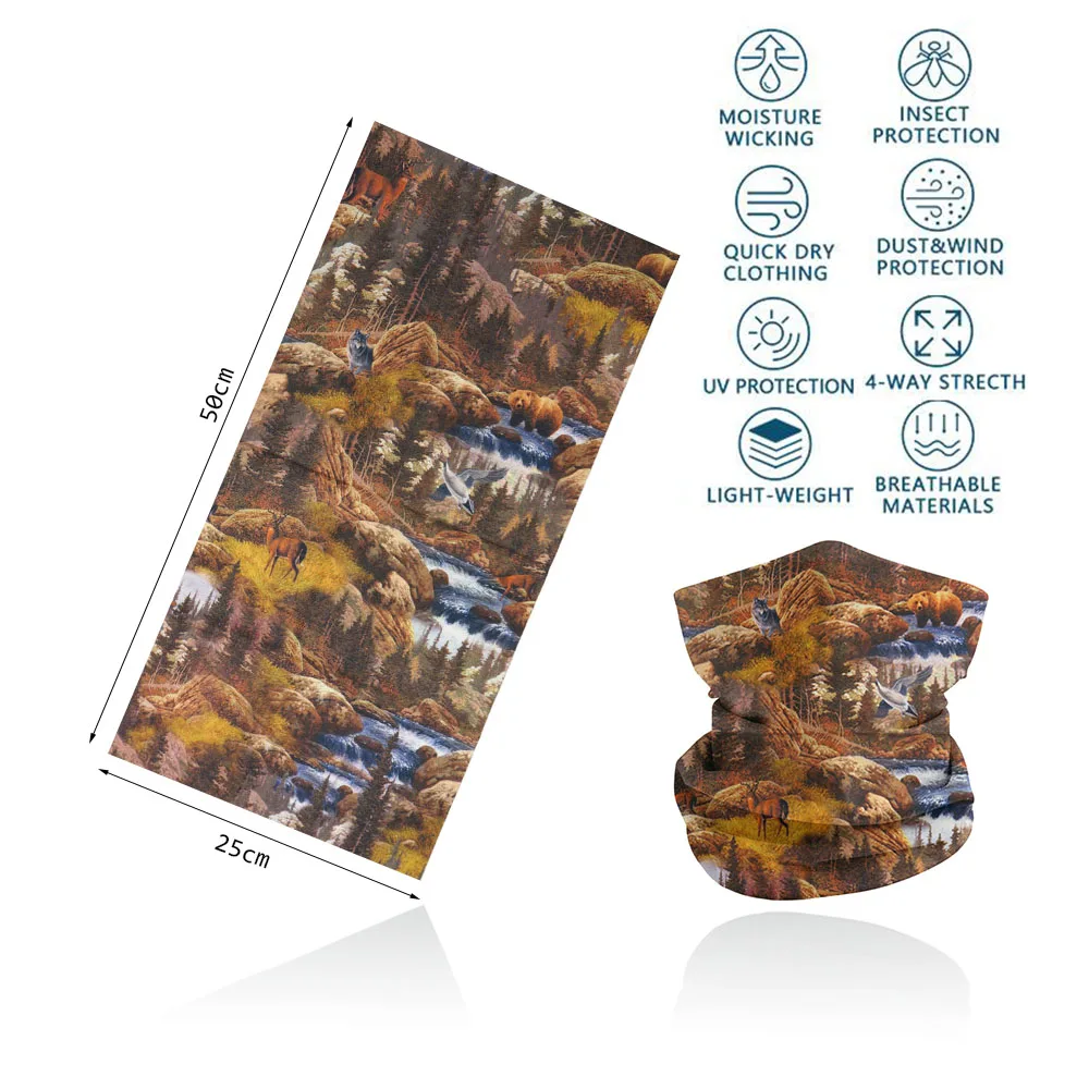 Kamufliažo kaklo movos nuotrauka 4