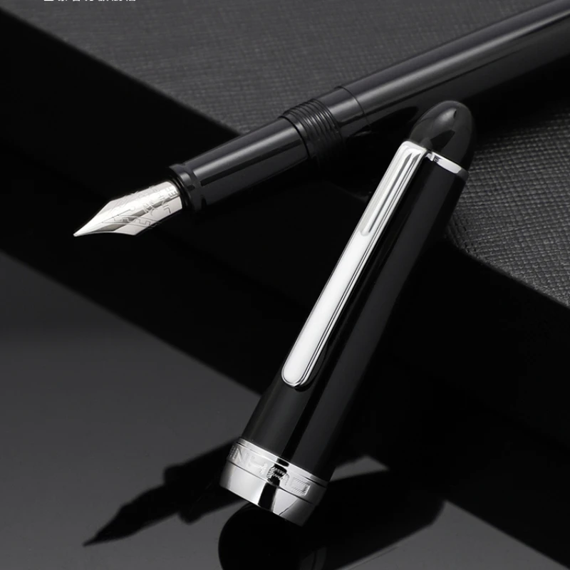 Luxury JINHAO 992 Fountain Pen 12 Colors Silver Clip Stationery Office School Business Supplies Writing Pens Gift PK 9016 9019 6