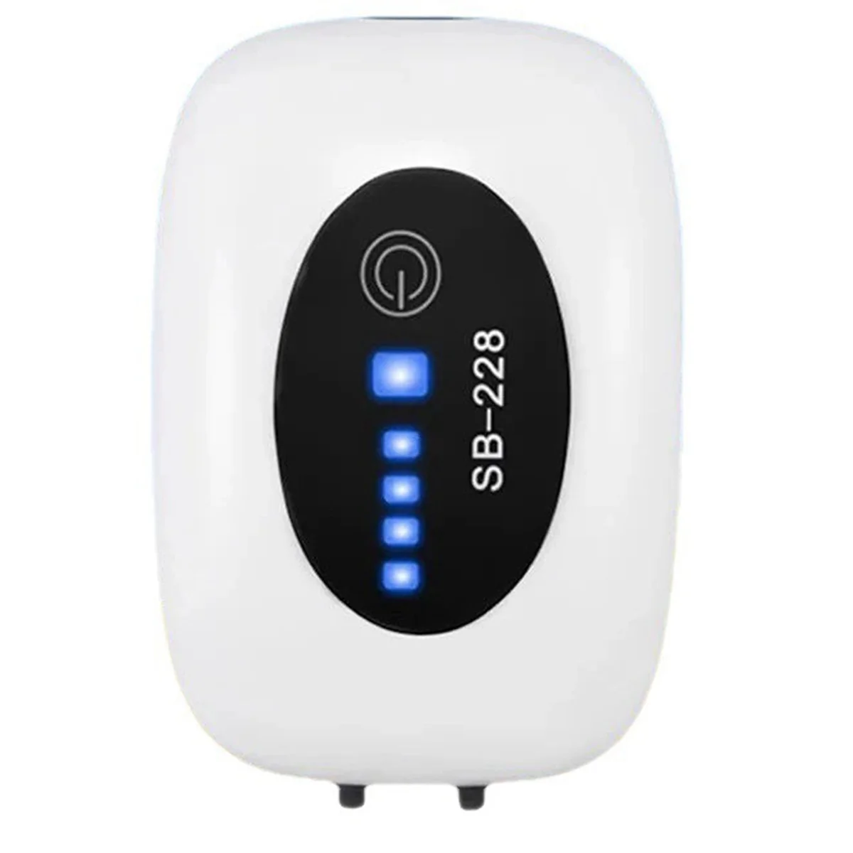 

Aquarium Air Pump USB Rechargeable Oxygen Pump Fish Tank Bubbler High Capacity 4800MAh Lithium Battery, Double Vent Hole