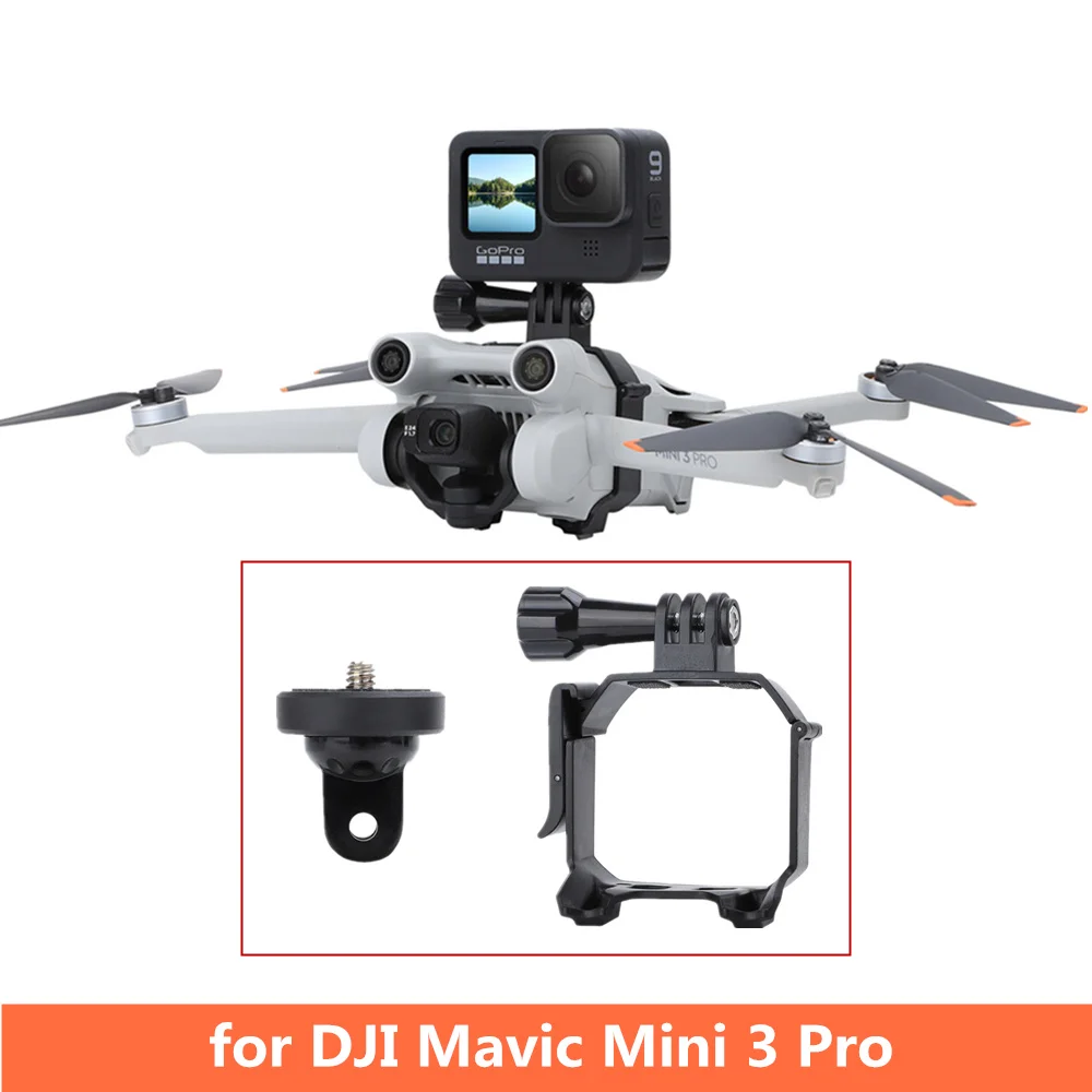 Sunnylife Drone Light Staffa Supporto Per Fotocamera Sportiva Accessori Per Mini 3 Pro Per Action 2/ Gopro 10/ Insta360 Go 2/1 Camera