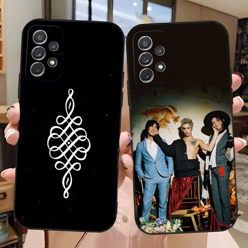Чехол для телефона Music P-Palaye Royale, мягкий черный чехол для телефона Samsung Galaxy A13,A21s,A22,A31,A32,A52,A53,A71,A80,A91