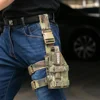Tactical Left Hand Gun Holster Glock 17/18/19 Gun Case Adjustable Pistol Holster Mag Pouch Outdoor Hunting  Accessories 6
