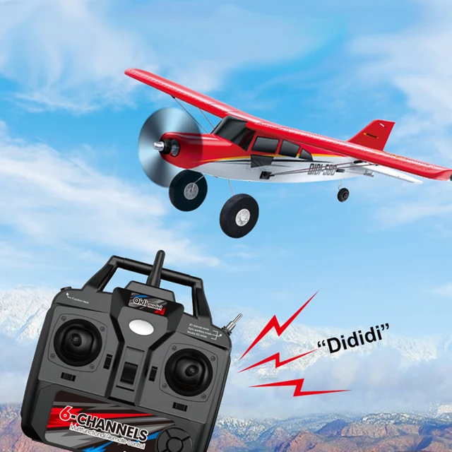 Qidi560 Moore M7 Off-road RC Plane 4CH Brushless Remote Control Airplane Fixed Wing Aircraft Model EPP Foam Toys for Children 5
