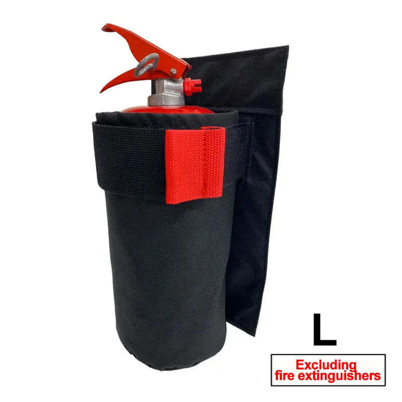 Durable Oxford Fabric Fire Extinguisher Organizer - Trunk Storage Bag & Seat Back Holder