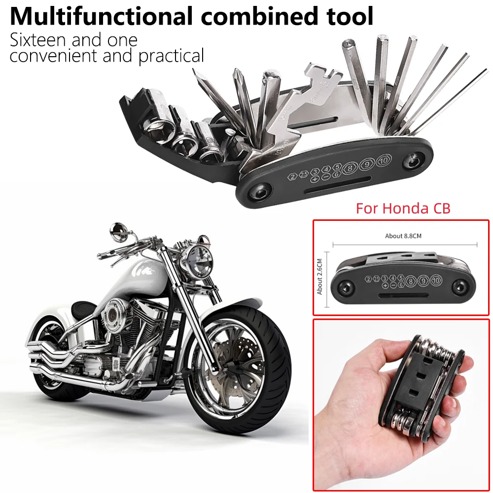 

Fit For Honda CB 599 600F CB 400 500 CB919 CB 125 R CB 190R 250R CB1000R Accessories Motorcycle Tool Repair Screwdriver Set