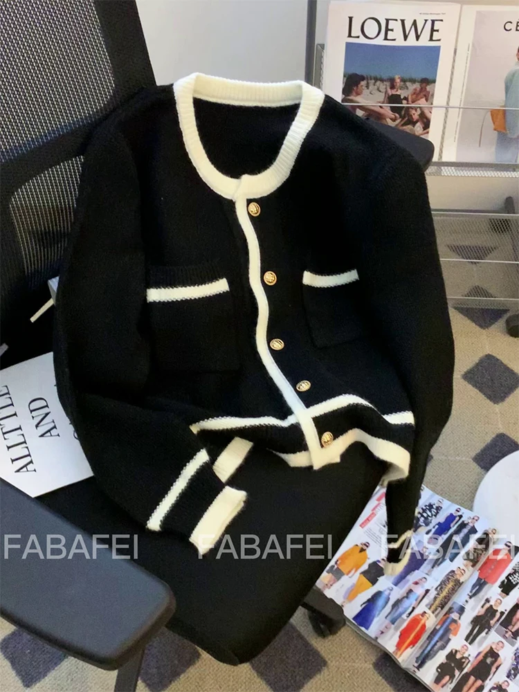 

Женский винтажный кардиган в стиле Харадзюку, черный готический свитер в стиле 90-х годов, джемпер в Корейском стиле с длинным рукавом, одежда в стиле эмо 1920-х годов