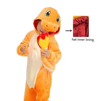 TAKARA TOMY Pokemon Jigglypuff Pikachu Gengar Snorlax Onesie Kigurumi Cosplay Bulbasaur Halloween Pijama Anime Pajamas - Image 3