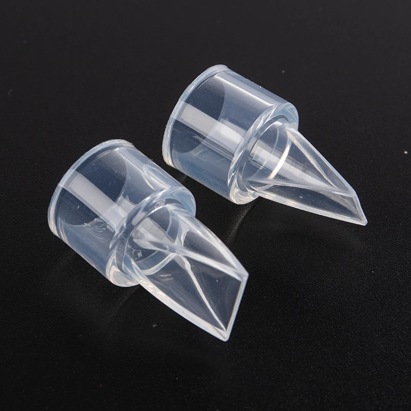 2pcs Duckbill Valve Breast Pump Backflow Breast Protection Silicone Baby Feeding Nipple Manual/Electric Breast Pump Accessories 5